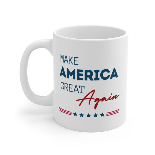 US Election Merch Republican Make America Great Again Mug 11oz