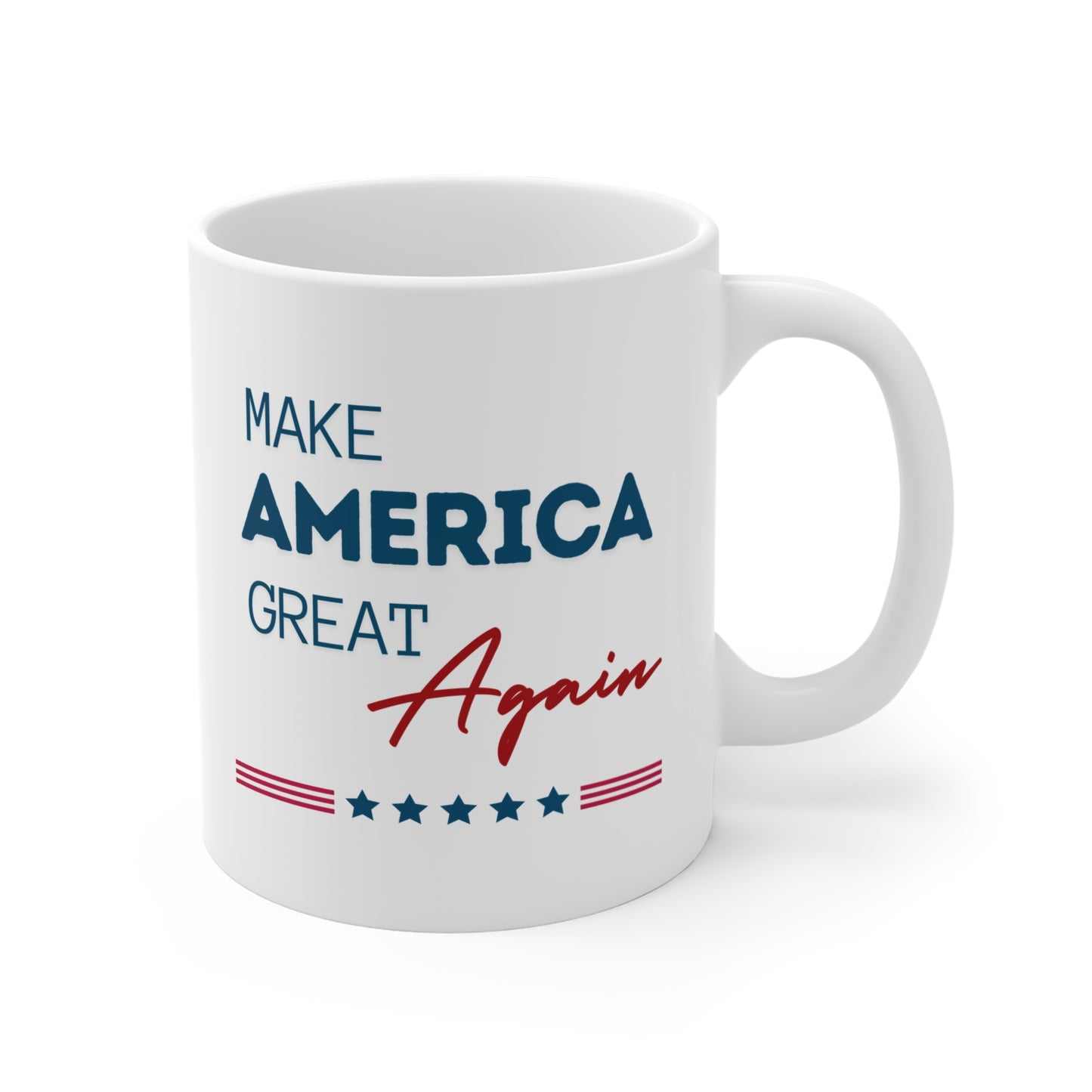 US Election Merch Republican Make America Great Again Mug 11oz