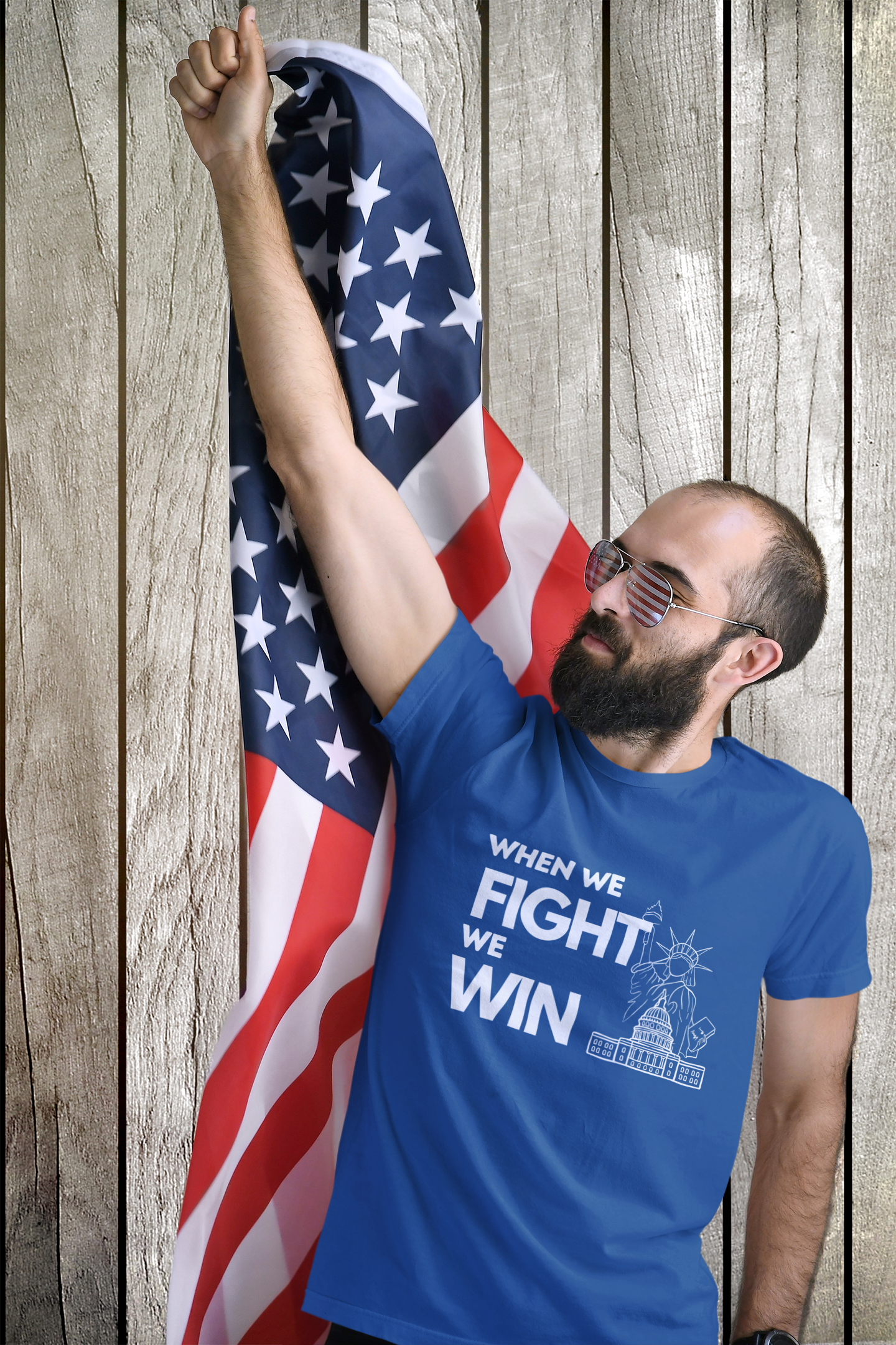 US Election Merch Democrats When We Fight We Win T-shirt