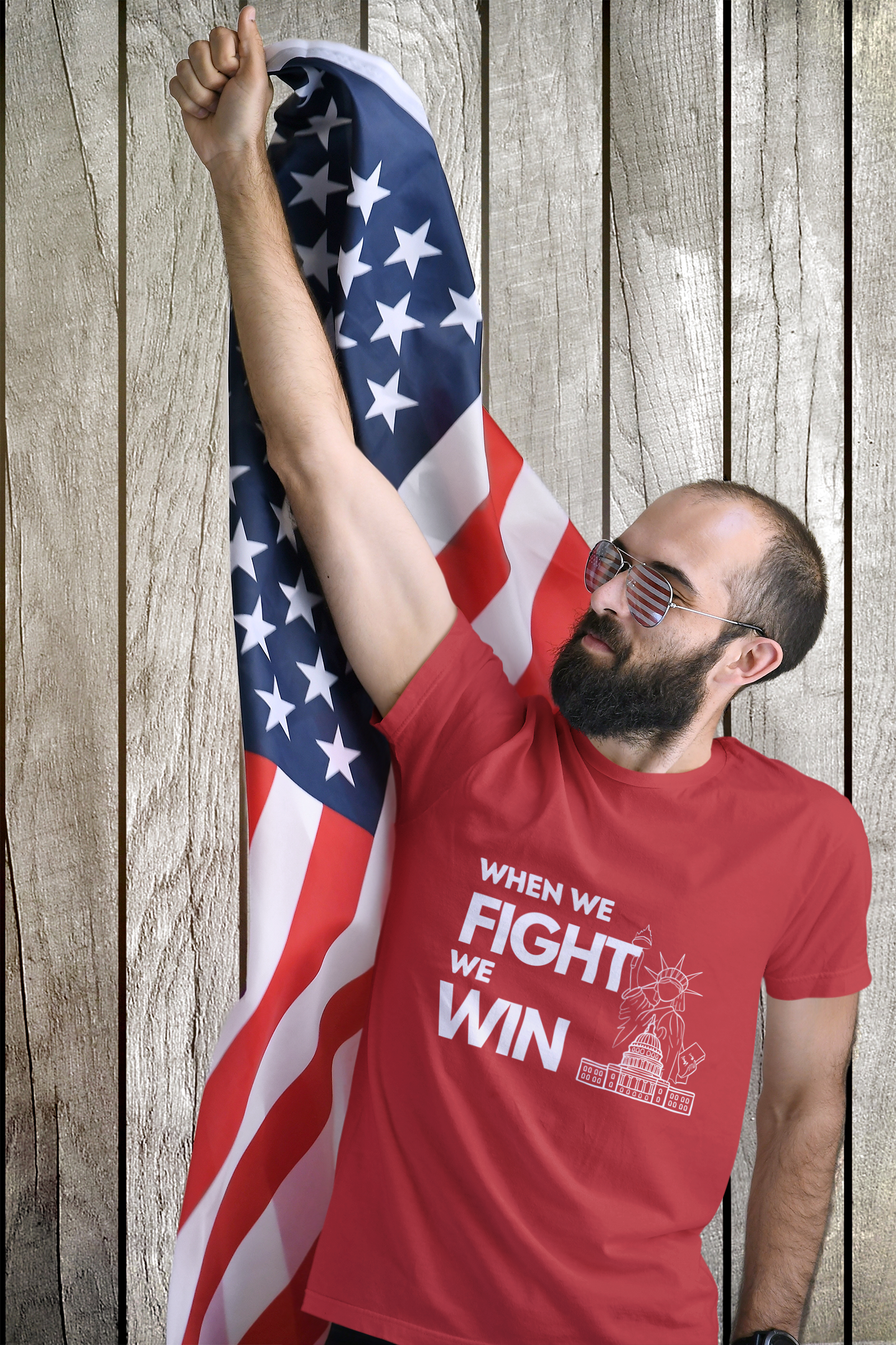 US Election Merch Democrats When We Fight We Win T-shirt