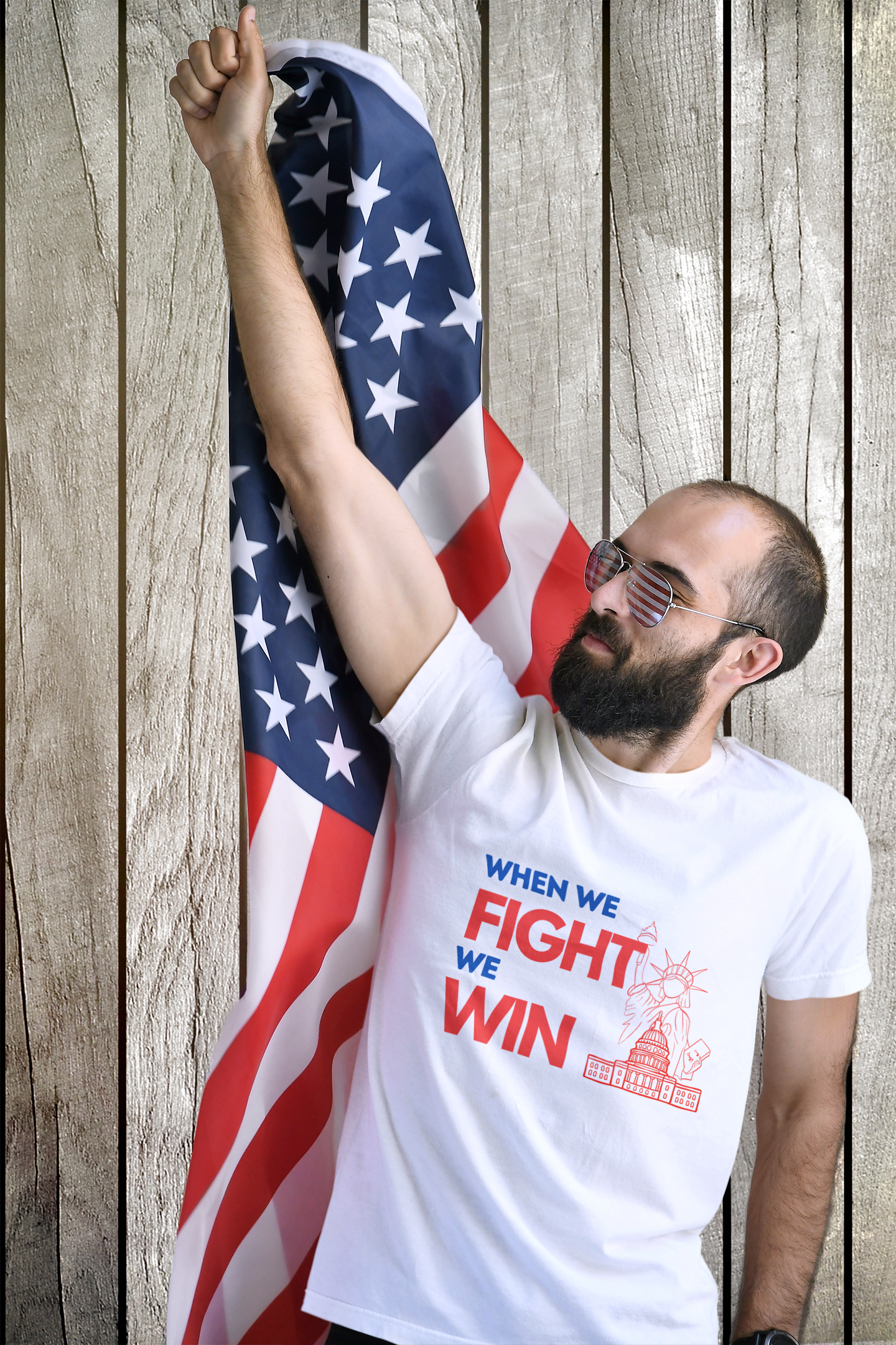 US Election Merch Democrats When We Fight We Win T-shirt