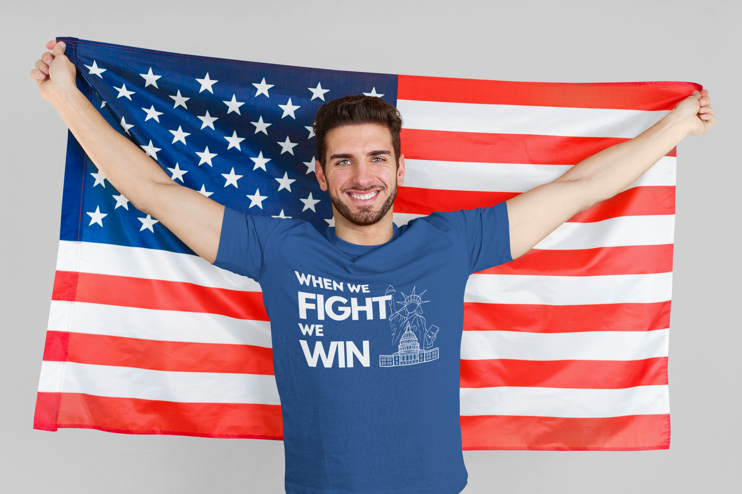 US Election Merch Democrats When We Fight We Win T-shirt