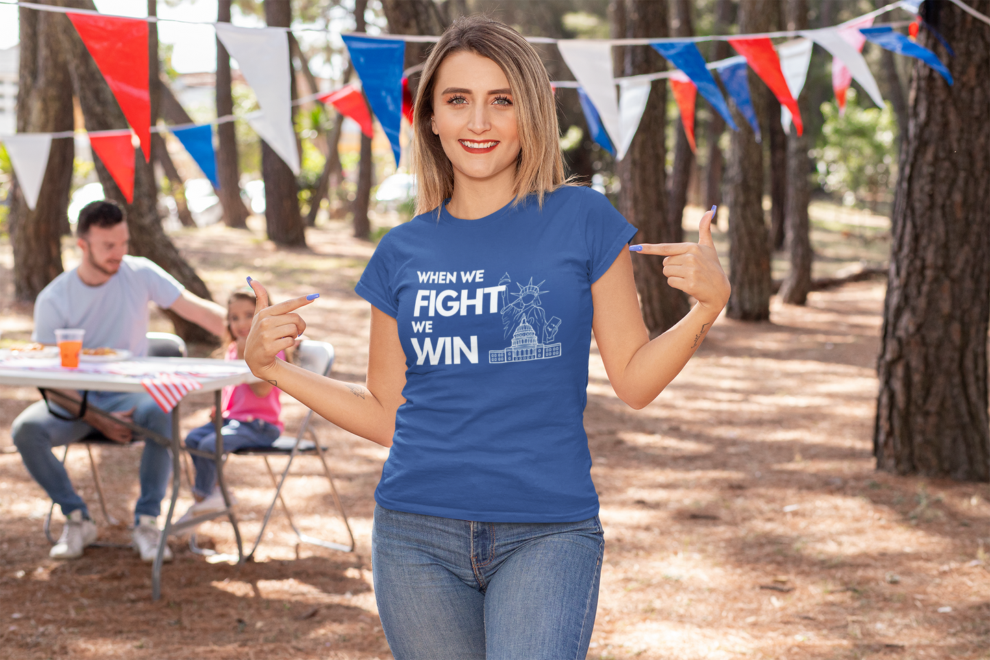 US Election Merch Democrats When We Fight We Win T-shirt